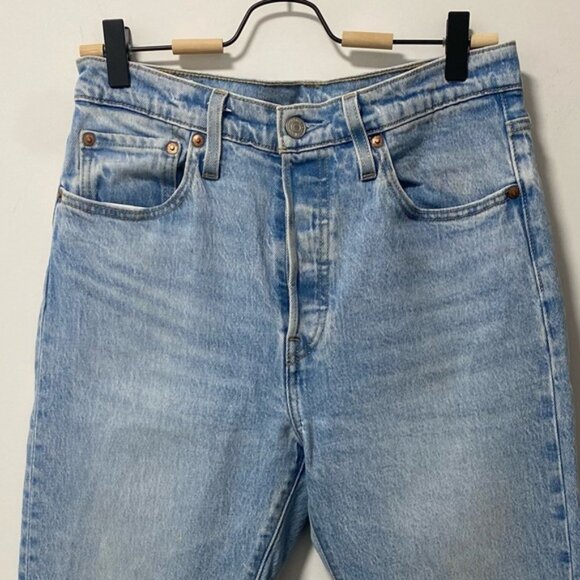 Levi’s 501 Skinny Jeans Light Blue Size 28x28 — Women’s - Picture 5 of 11